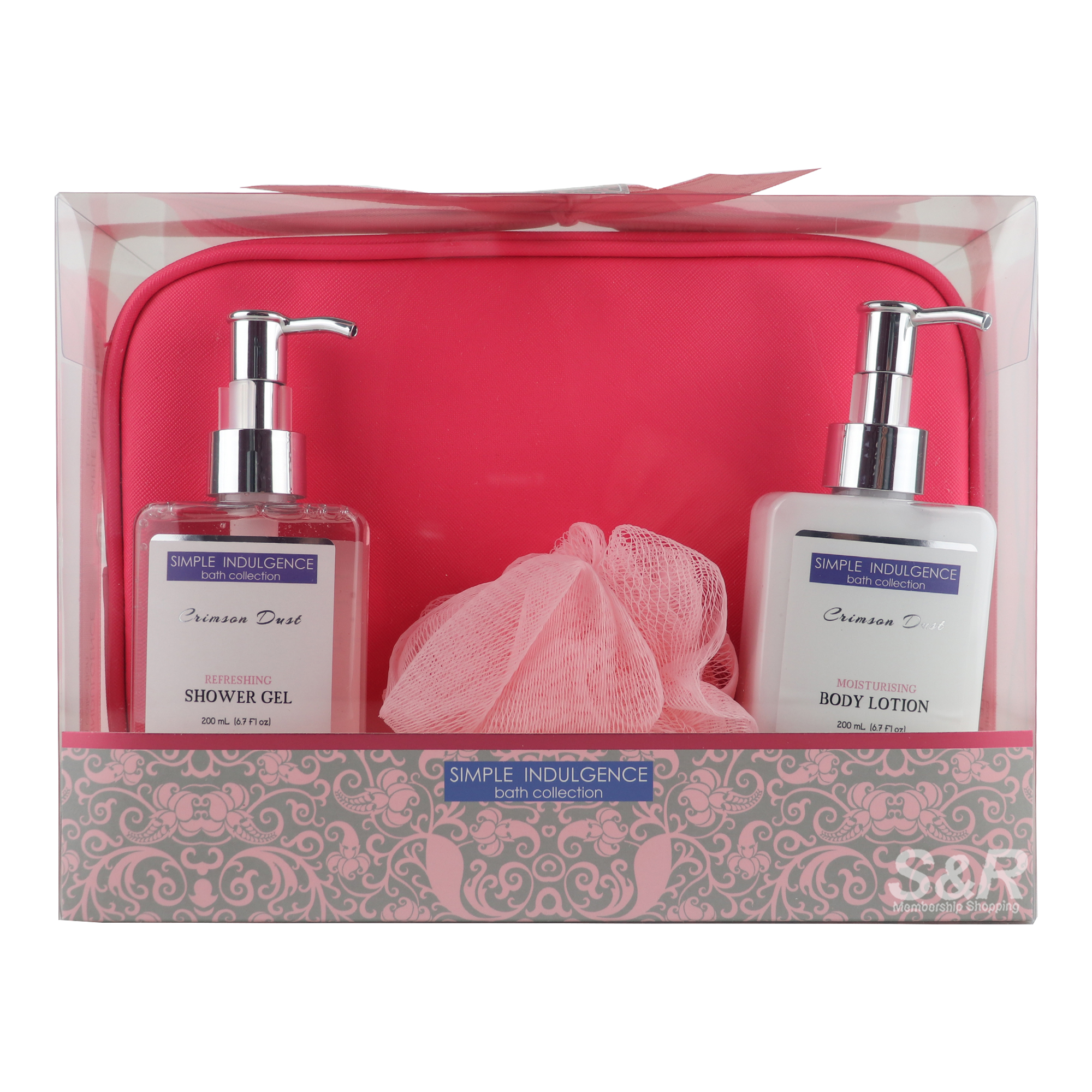 Simple Indulgence Square Bag Bath Set Collection Simple Indulgence Square Bag Bath Set Collection